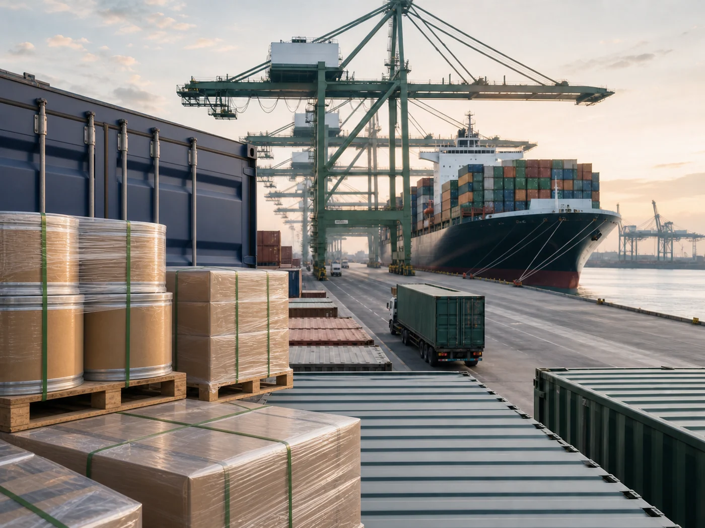 Global logistics coordination